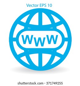 Www web vector illustration