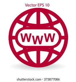 Www web vector illustration