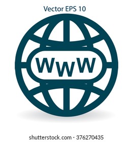 Www web vector illustration