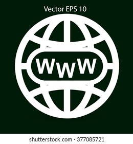 Www web vector illustration