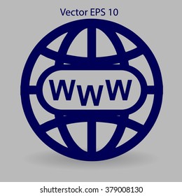 Www web vector illustration