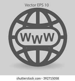 Www web vector illustration