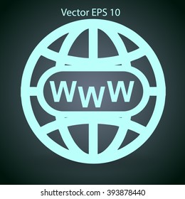 Www web vector illustration