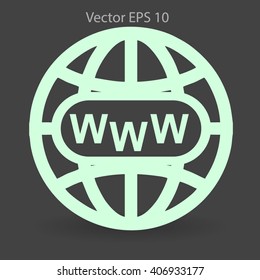 Www web vector illustration