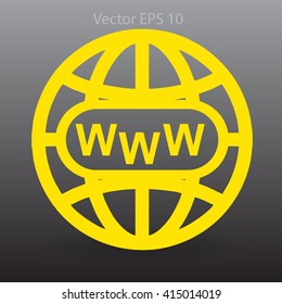Www web vector illustration