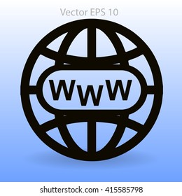 Www web vector illustration