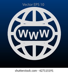 Www web vector illustration