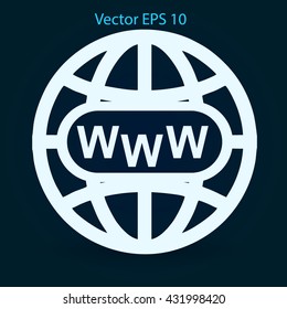 Www web vector illustration