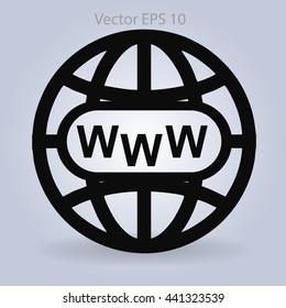 Www web vector illustration