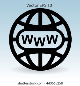 Www web vector illustration