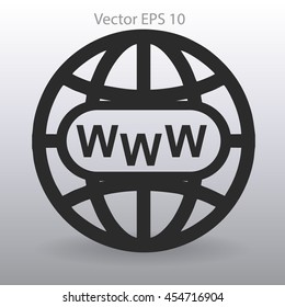 Www web vector illustration
