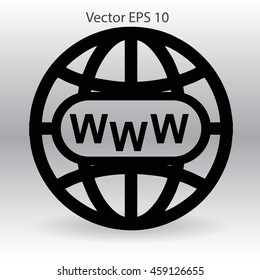 Www web vector illustration