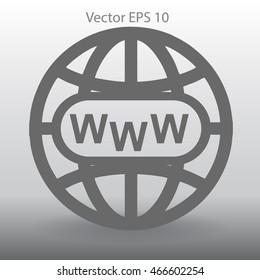 Www web vector illustration