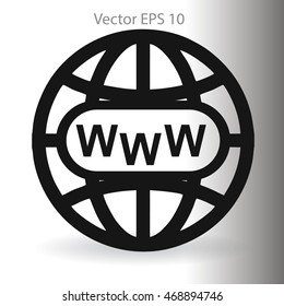 Www web vector illustration