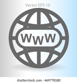 Www web vector illustration