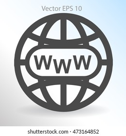 Www web vector illustration