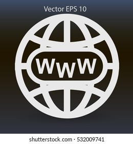 Www web vector illustration