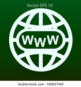 Www web vector illustration