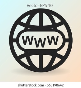 Www web vector illustration