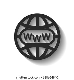 Www web vector illustration
