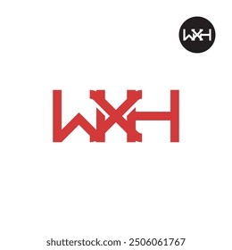 WXH Logo Letter Monogram Design