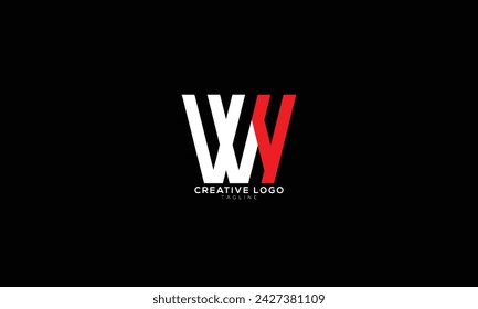 WY Abstract initial monogram letter alphabet logo design