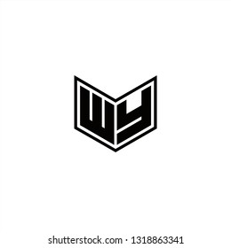 WY Logo Letters initial Designs Template