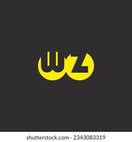 Diseño de logotipo creativo y moderno de WZ