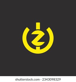 WZ creative and modern vector logo design.