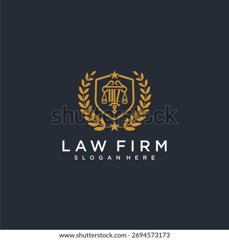 WZ letter monogram logo for lawfirm with pillar and leaf image design