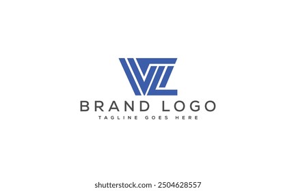WZ logo design vector template design for brand