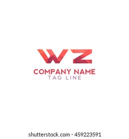 wz polygonal logo