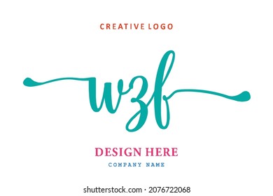 El logotipo de la inscripción WZF es sencillo, fácil de entender y autoritario