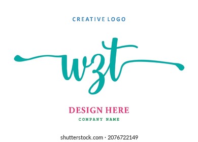 WZT lettering logo is simple, easy to understand and authoritative