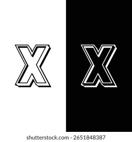 X 3d Logo Stock Illustrations, Royalty-Free Vector Graphics.