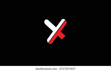 X LETRA ABSTRATA LOGOTIPO MONOGRAMA
