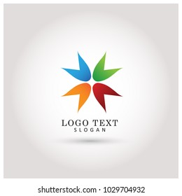X Abstract Logo. Symbol and Icon Vector Template