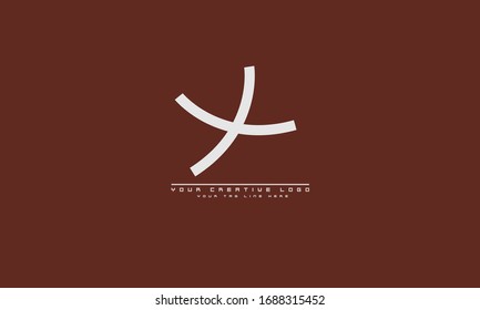 X abstract vector logo monogram template