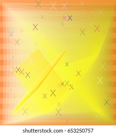 X Alphabet background design