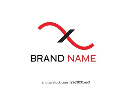 X alphabet X Letter X Monogram logo symbol concept icon design Corporate Business Identity for company