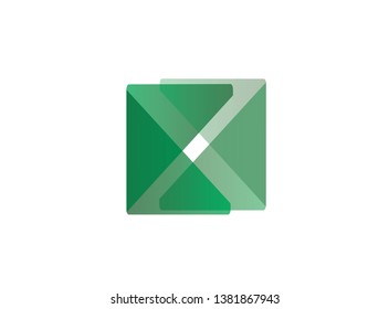 X alphabet monogram for logo design vector  x icon  calligraphic symbol