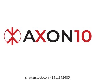 X Axon 10 Logo-Design