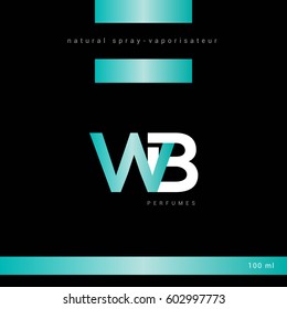X & B Letter logo design vector element