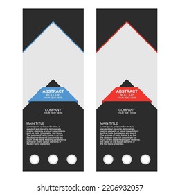 x banner design vector template for business and promotion