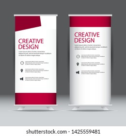 x banner vector template. Design for banner, greeting cards or print.