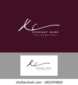 X C XC  Initial letter handwriting and signature logo. Beauty vector initial logo .Fashion, boutique, floral and botanical