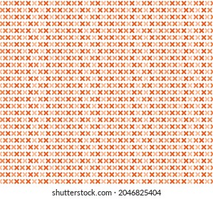 X colorful diagonal geometric and cross pattern on a white background. Vector illustration
