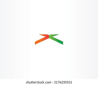 Icono de diseño de logotipo de concepto X