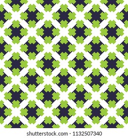 X crosses seamless minimalistic vector background, minimal simple geometric pattern.