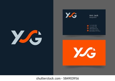 X & G Letter logo design vector element